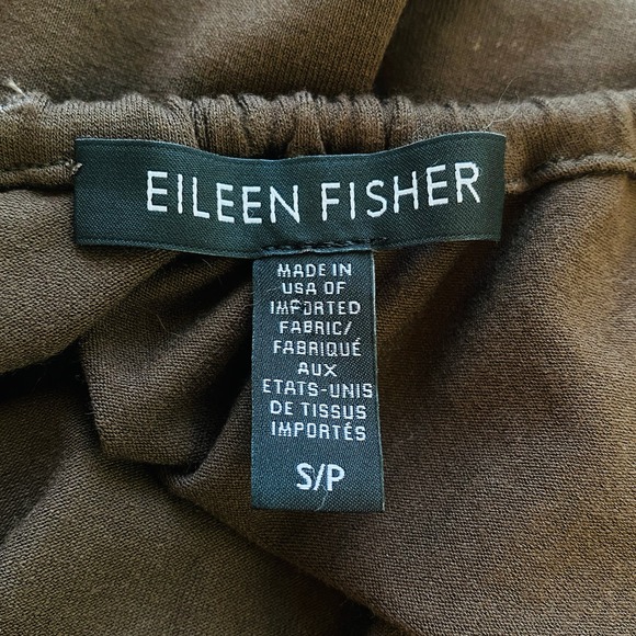 Eileen Fisher Knit A-Line Midi Dress Women Small Stretch Casual Classic Packable - Picture 9 of 10